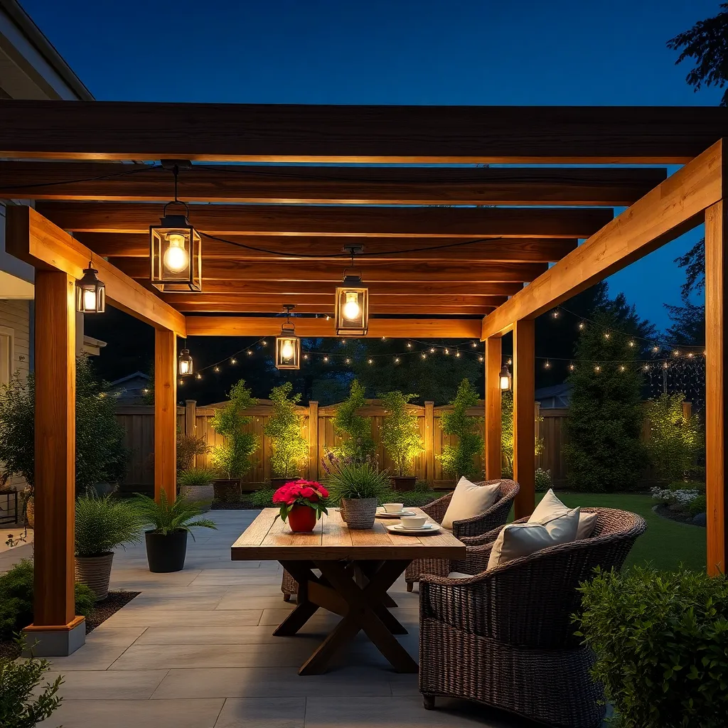Install Solar-Powered Lighting Fixtures