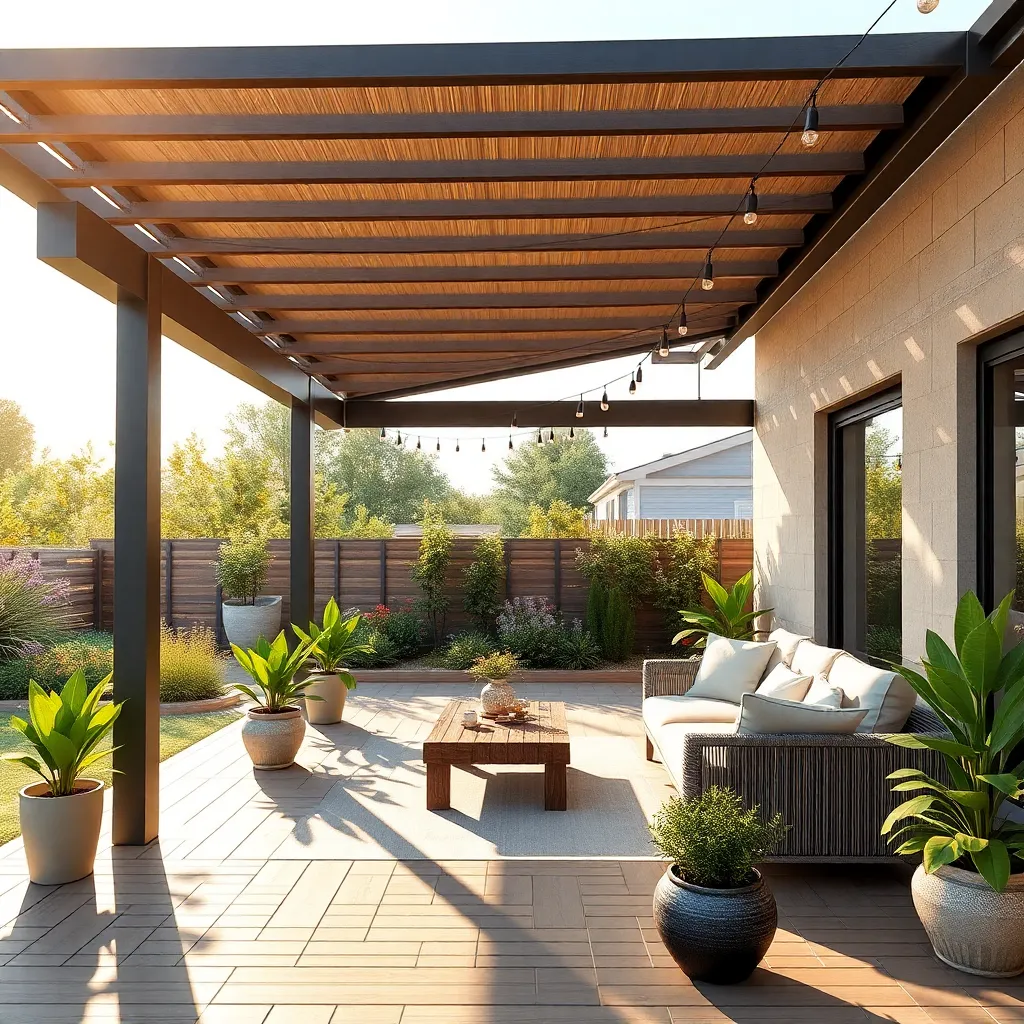 Integrate Adjustable Pergola Louvers
