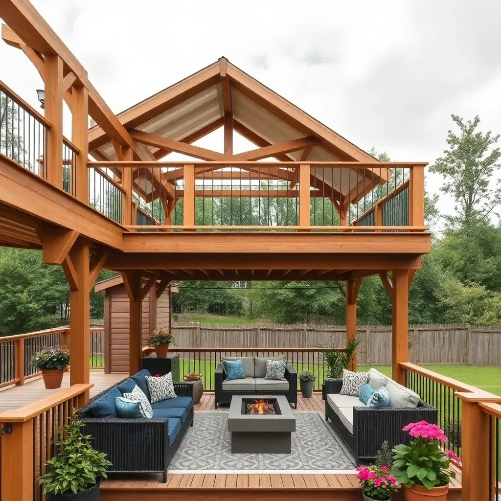 Build Multi-Level Decking Spaces