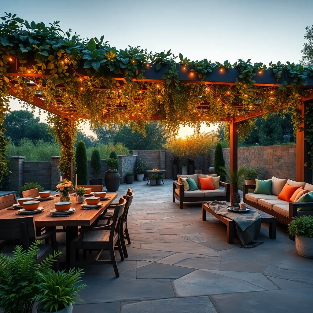Designate Spaces for Dining and Relaxation