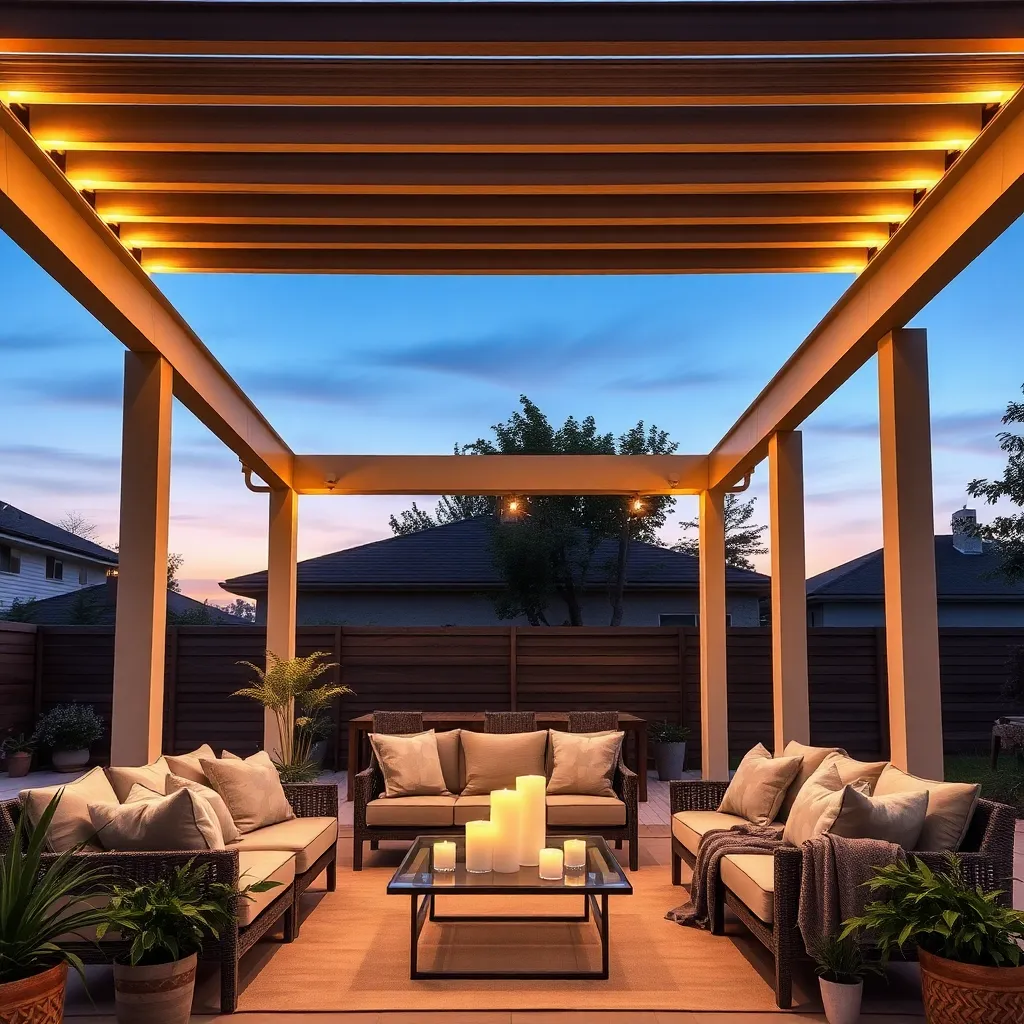 Integrate LED Lighting for Ambiance