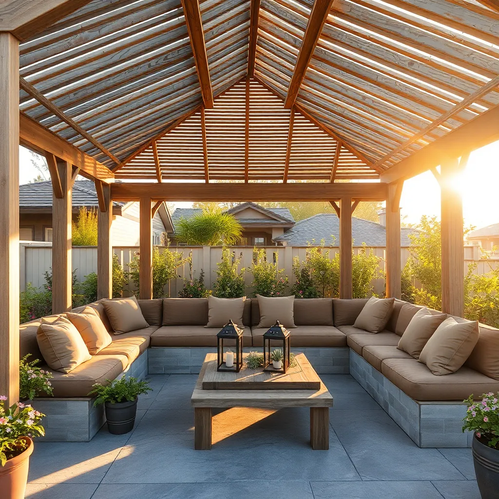 Incorporate Built-In Seating Options