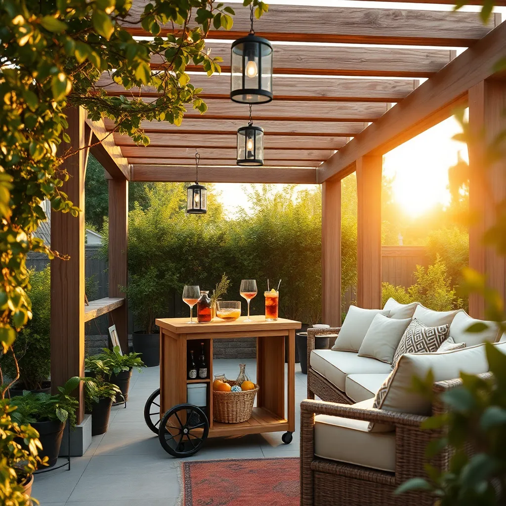 Integrate Mobile Outdoor Bar Carts