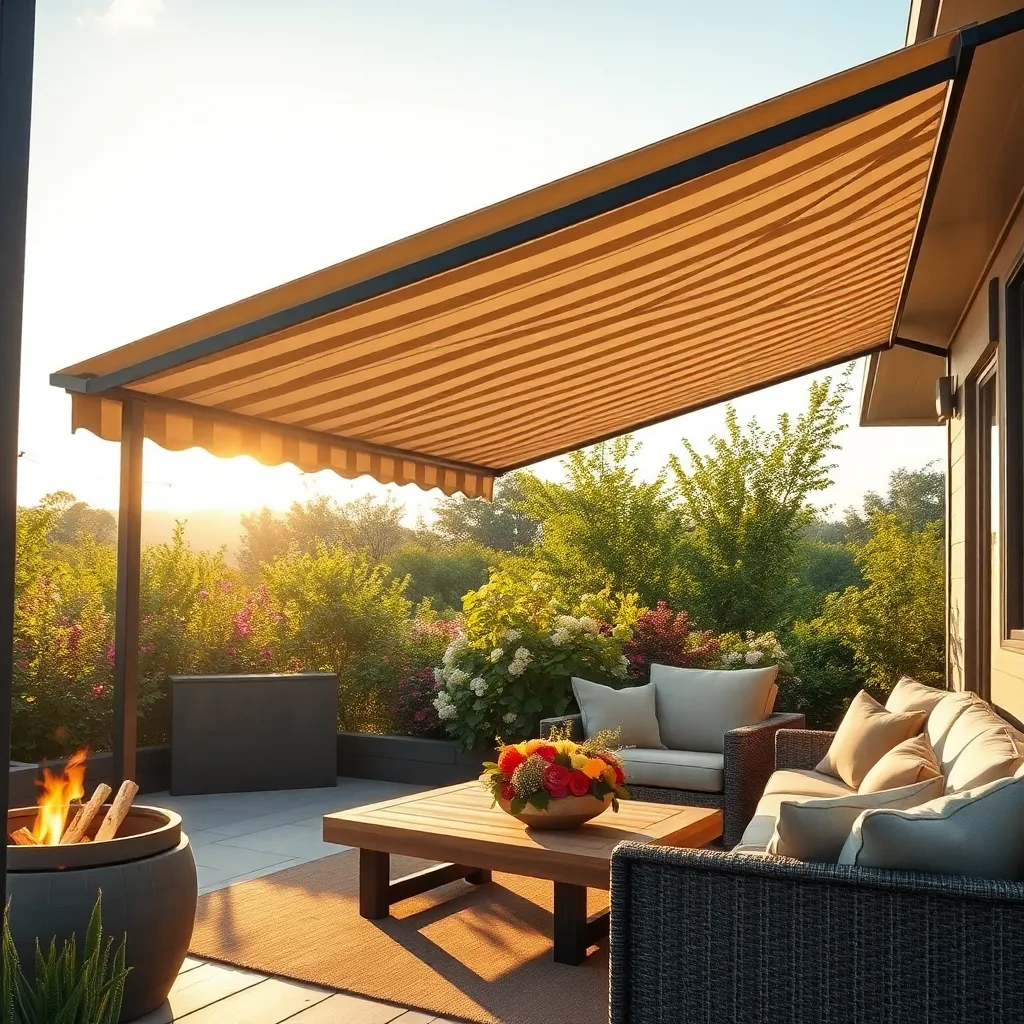 Create Shade With Retractable Awnings