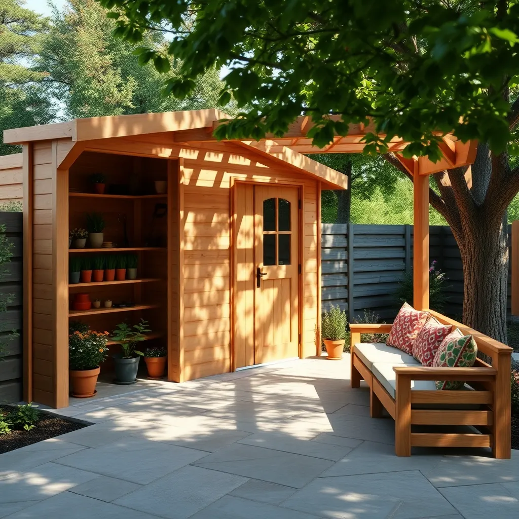 Add Shelving to Garden Sheds