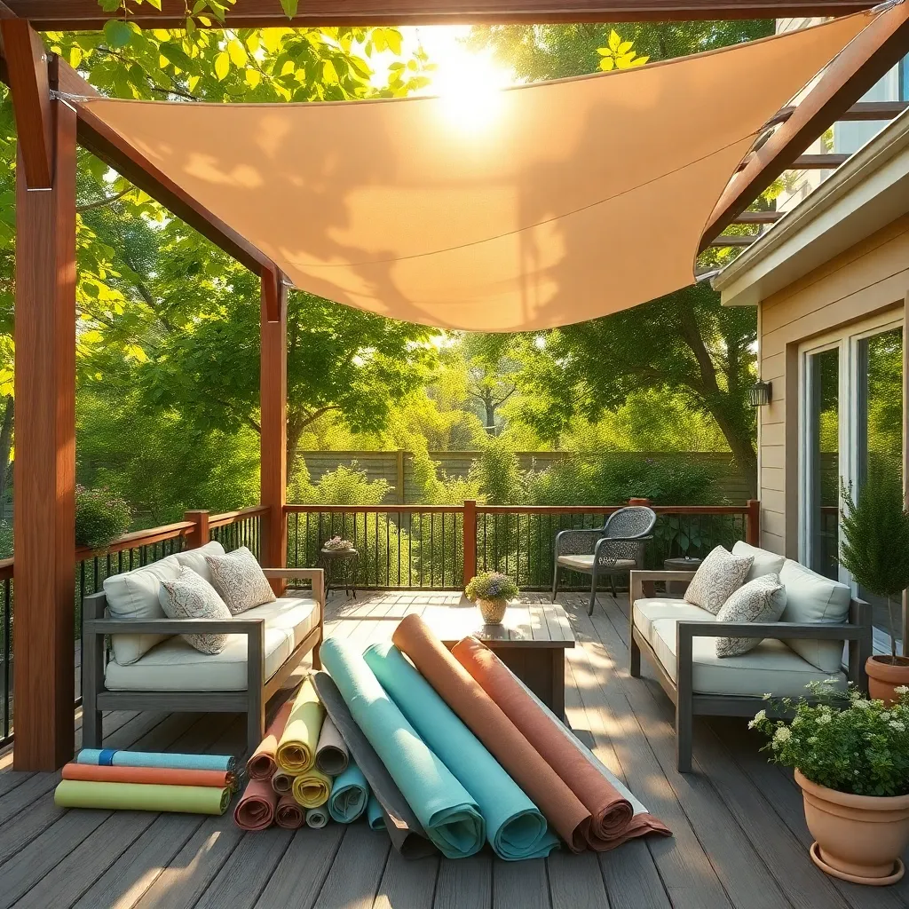Assembling a Sail Shade Structure