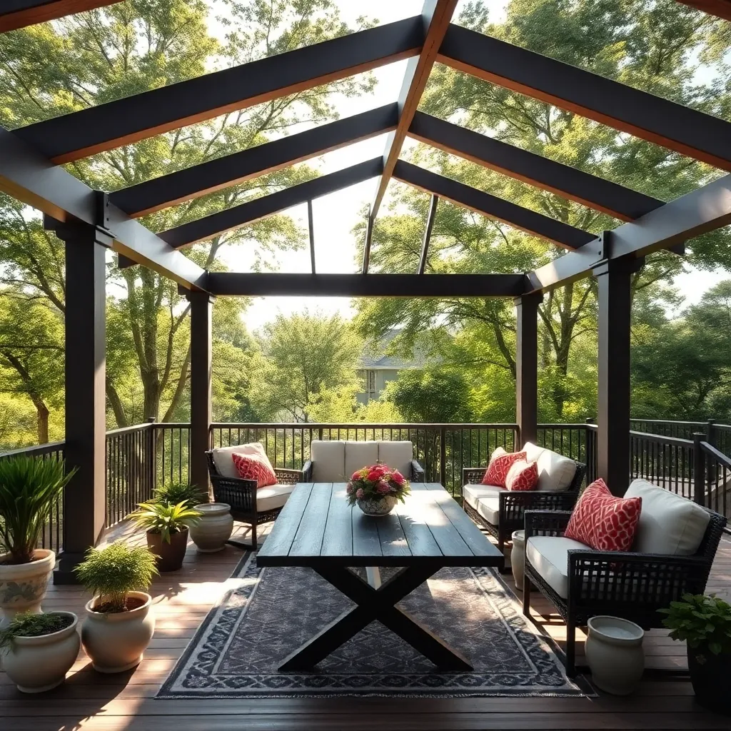 Install Gabled Roof for Rain Protection