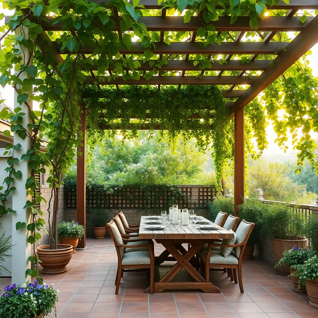 Create Natural Canopies with Vines