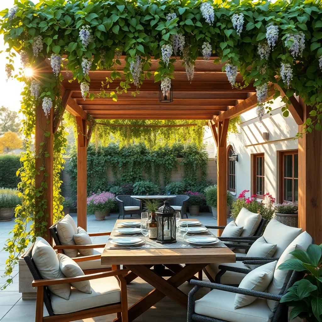 Incorporate Climbing Plants for Cover