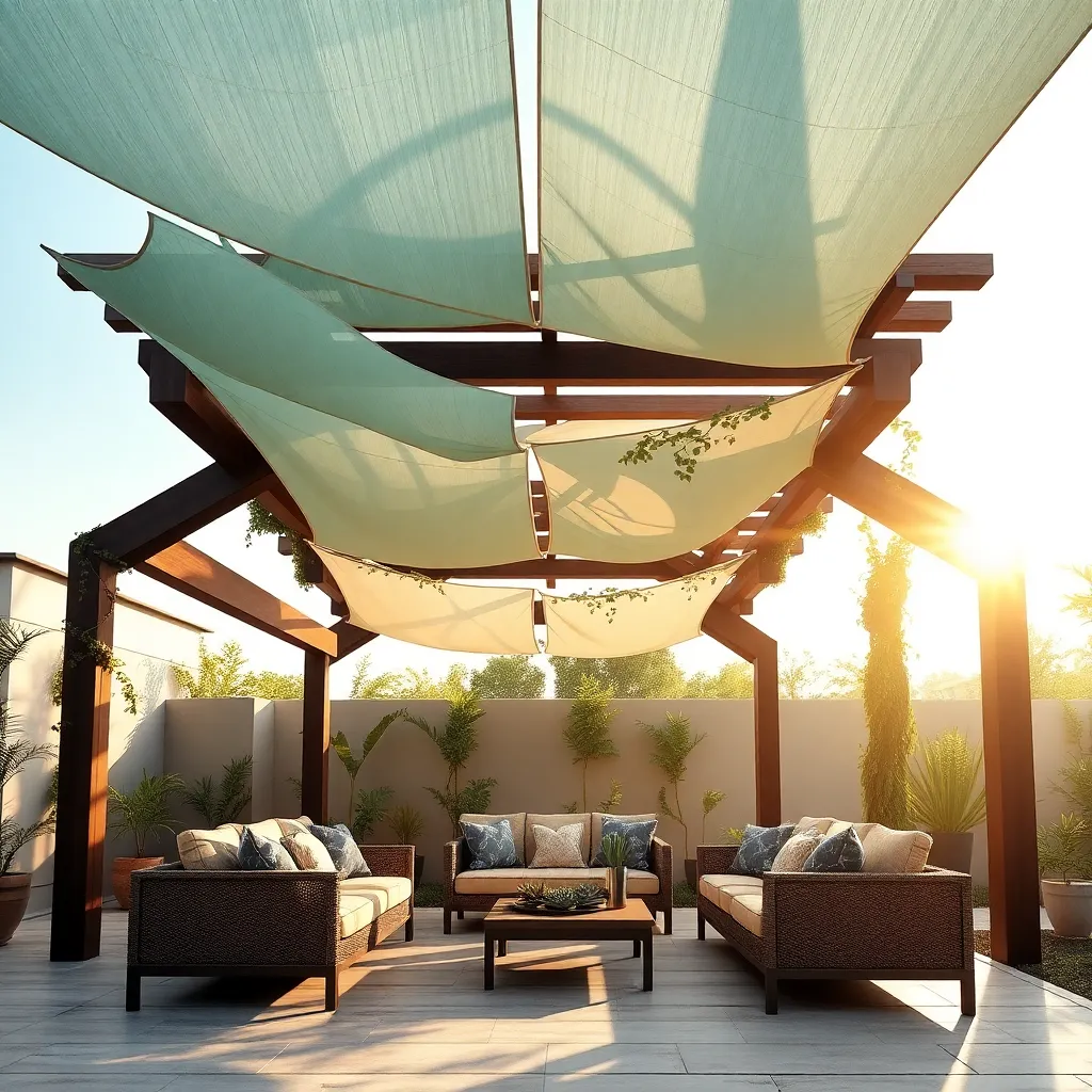 Add Decorative Shade Sails