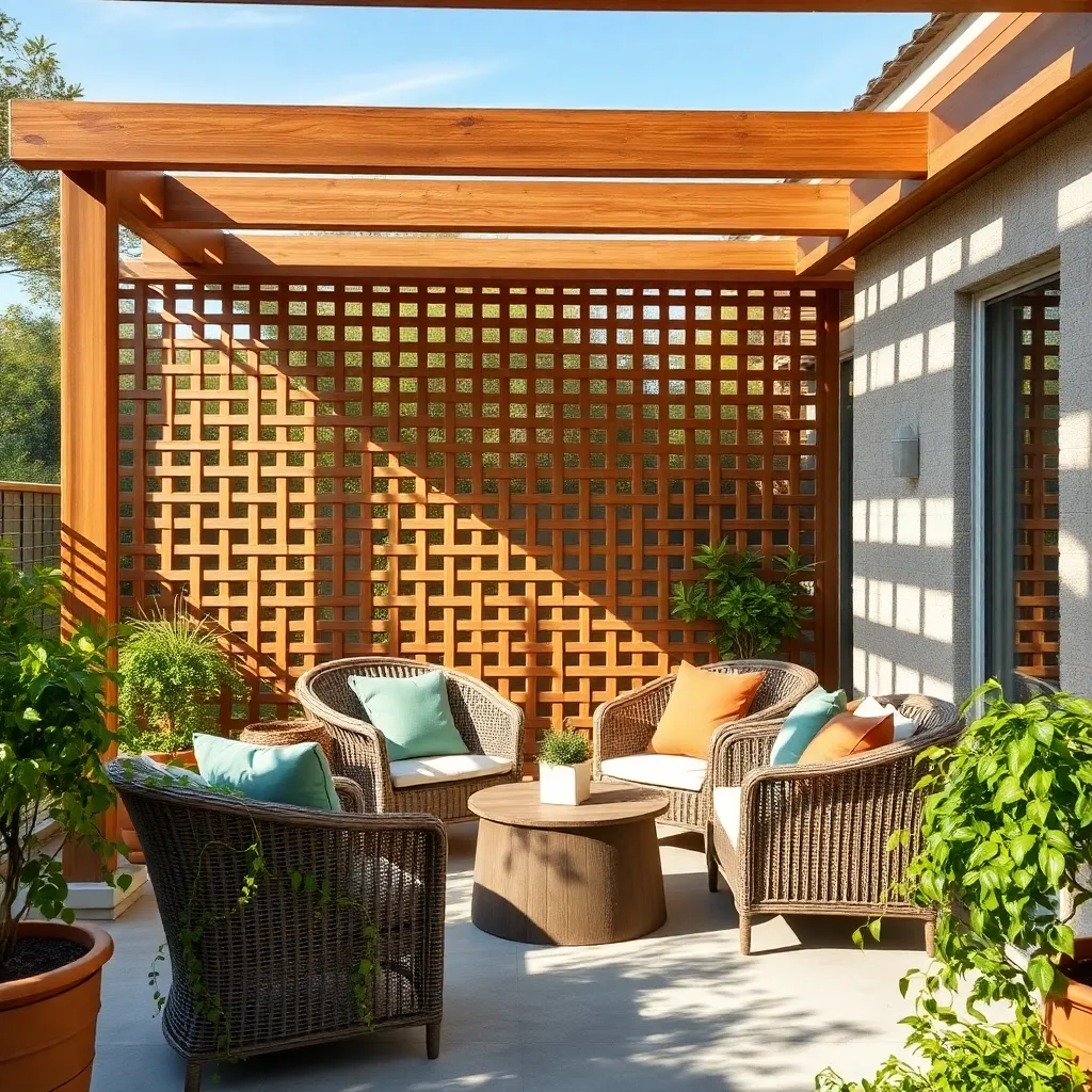 Use Lattice Screens for Texture