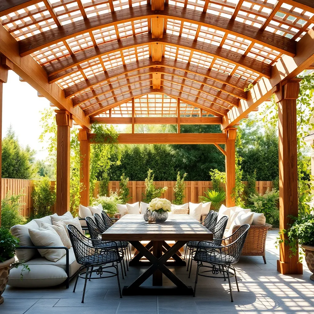 Choose Pergola Design and Size