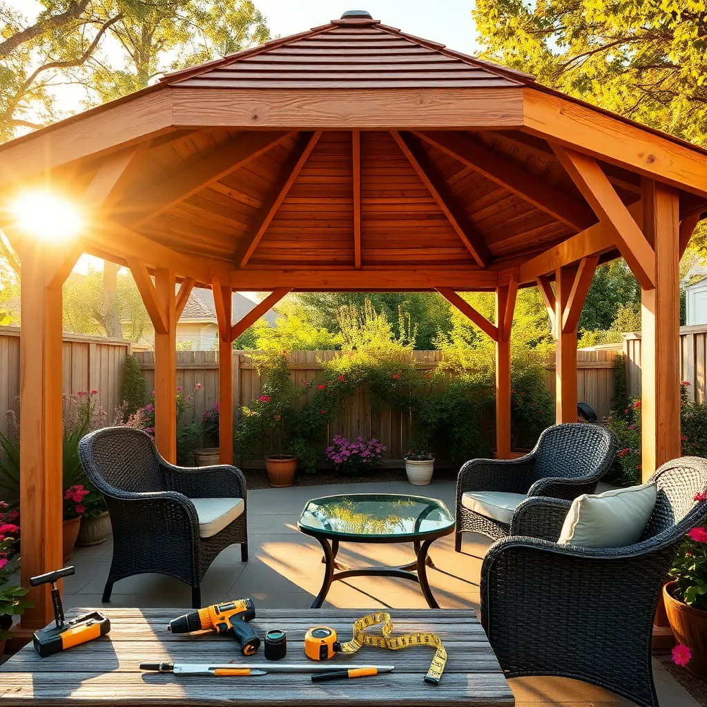 Essential Tools for Gazebo Assembly