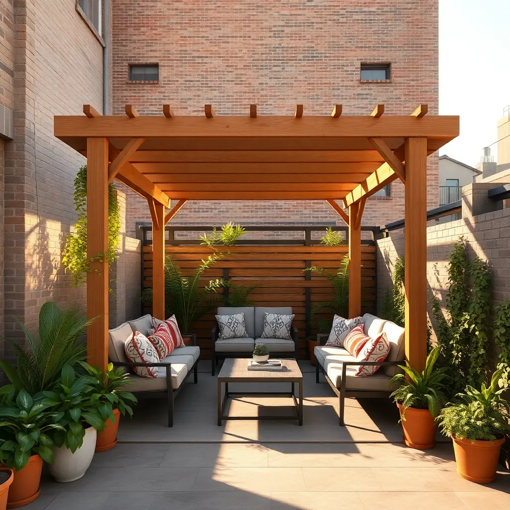 Maximizing Space with Compact Pergolas