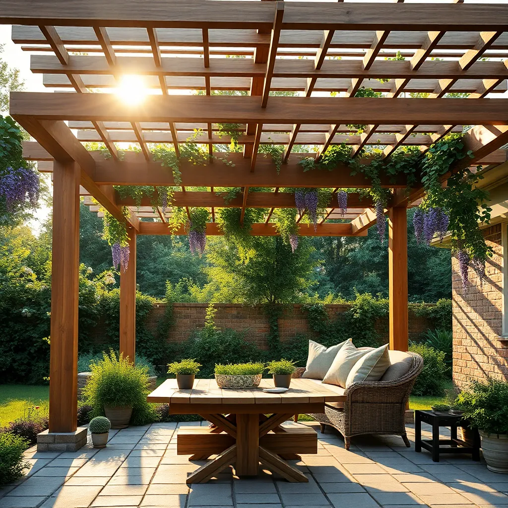 Construct Sturdy Pergola Framework