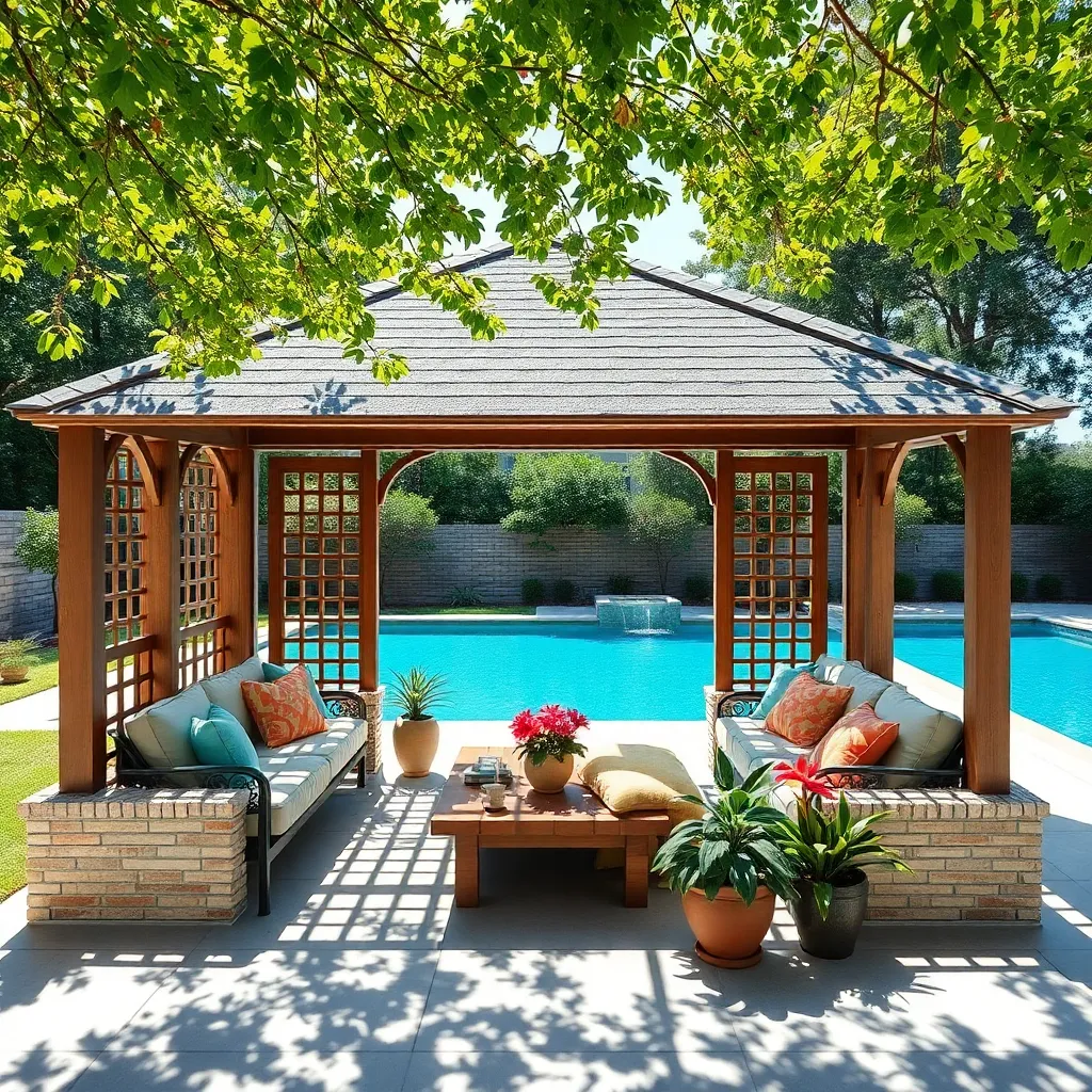 Add Built-In Poolside Seating