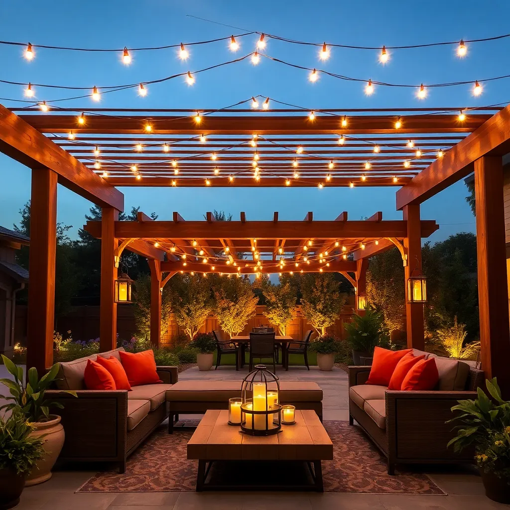 Lighting Solutions for Pergola Ambience