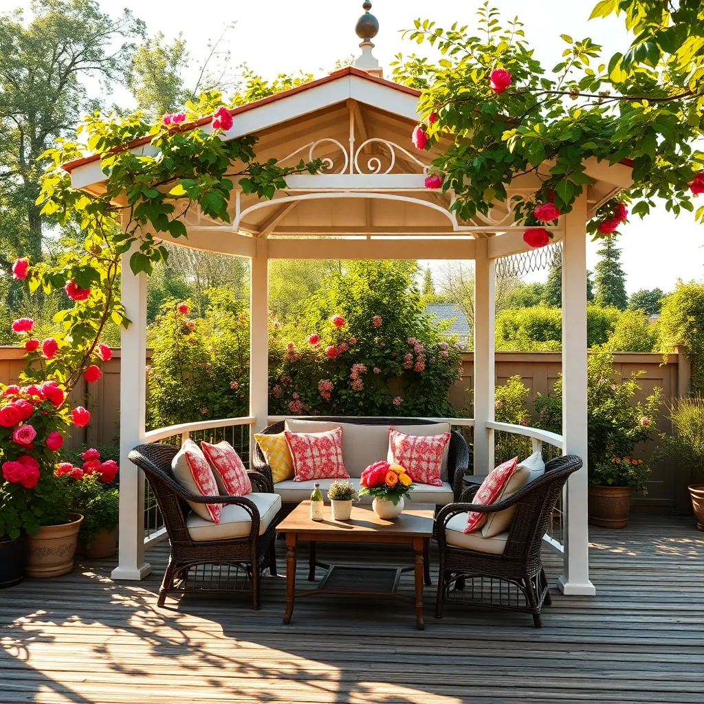 Vintage Gazebo Elegance