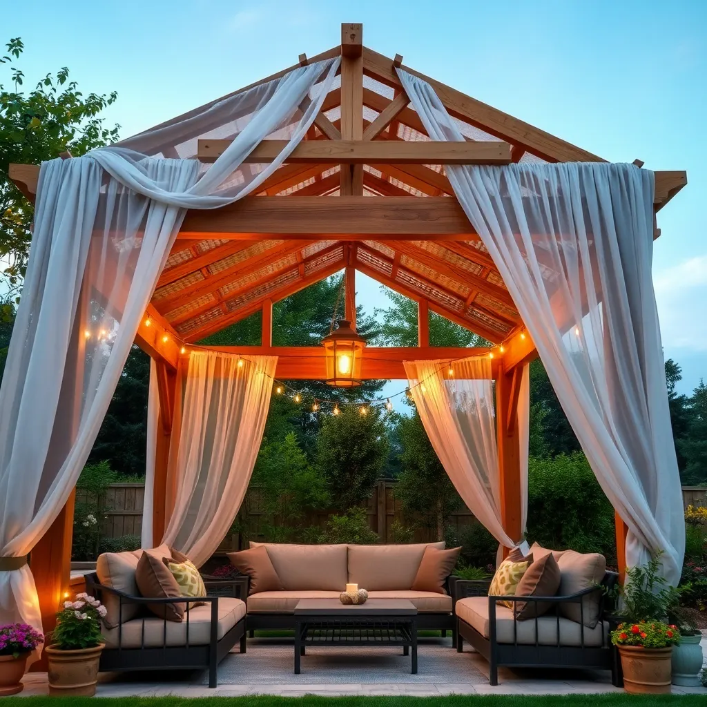 Traditional Open-Top Pergola (Pressure-Treated Pine)