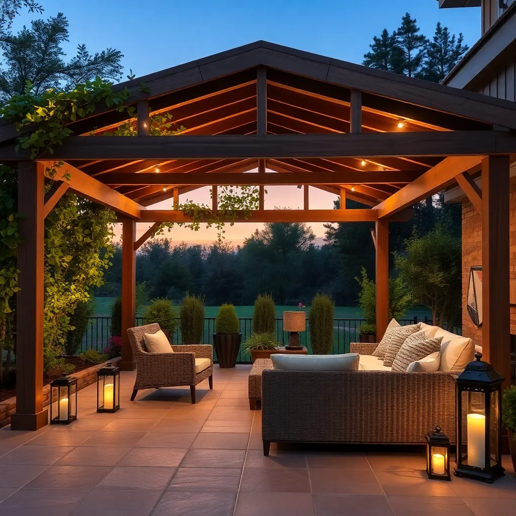 Add Natural Privacy Screens