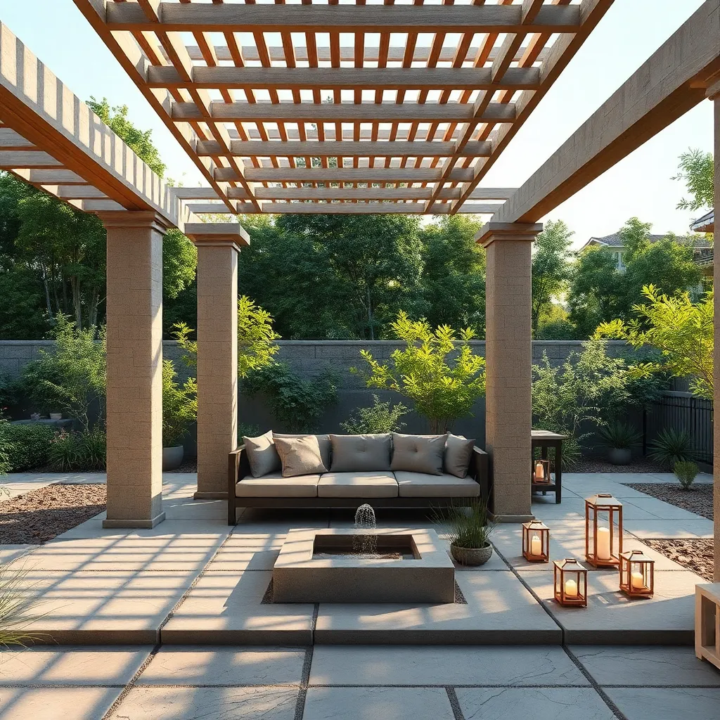 Zen Sanctuary (Natural Stone Columns)