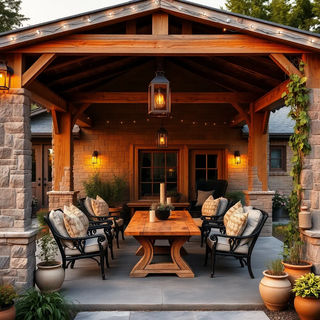 Include Personal, Rustic Accents