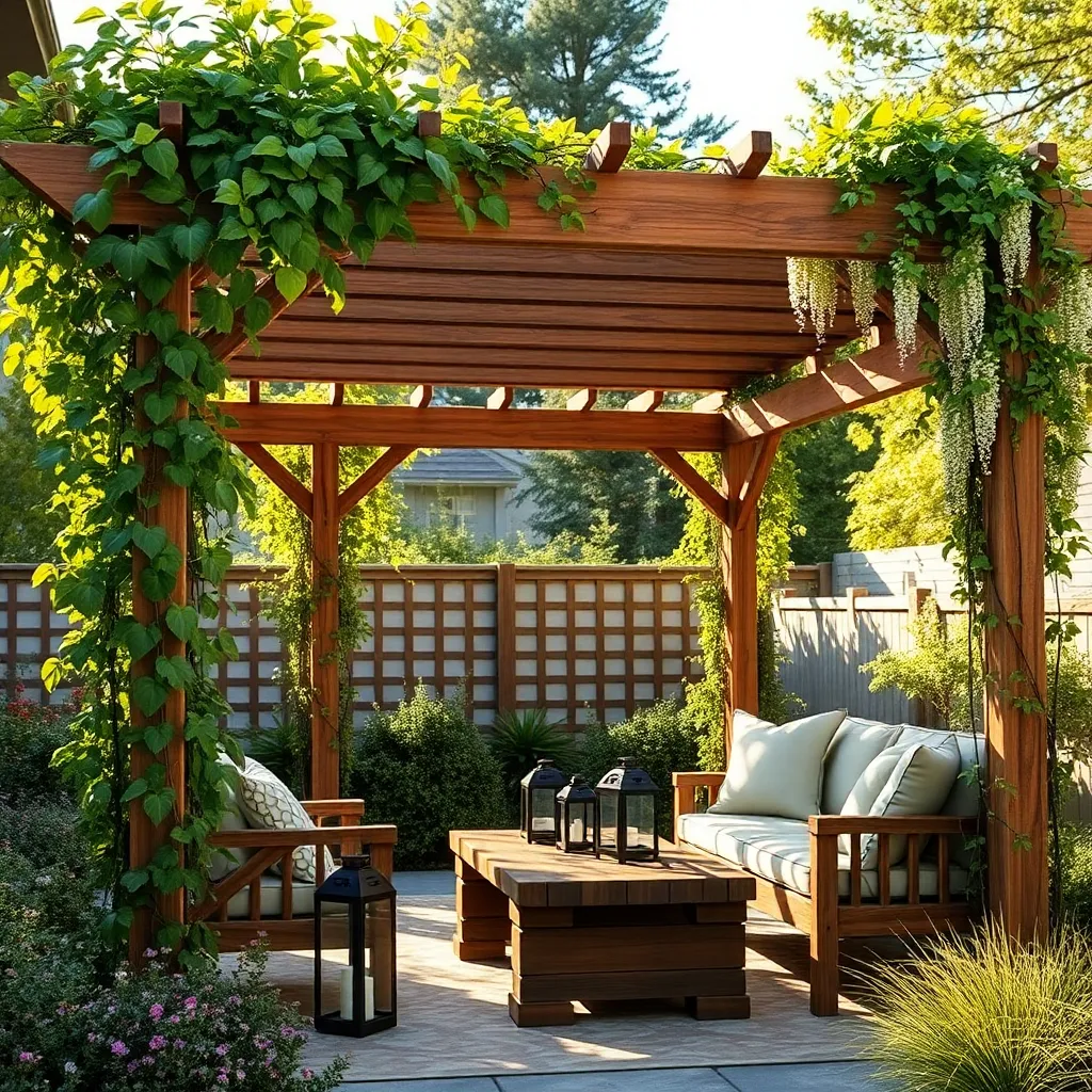 Add Climbing Plants on Trellises