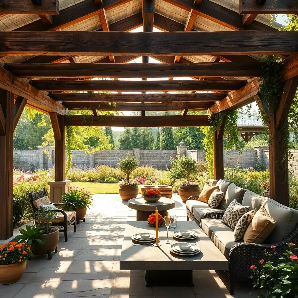 Incorporate Reclaimed Wood Beams
