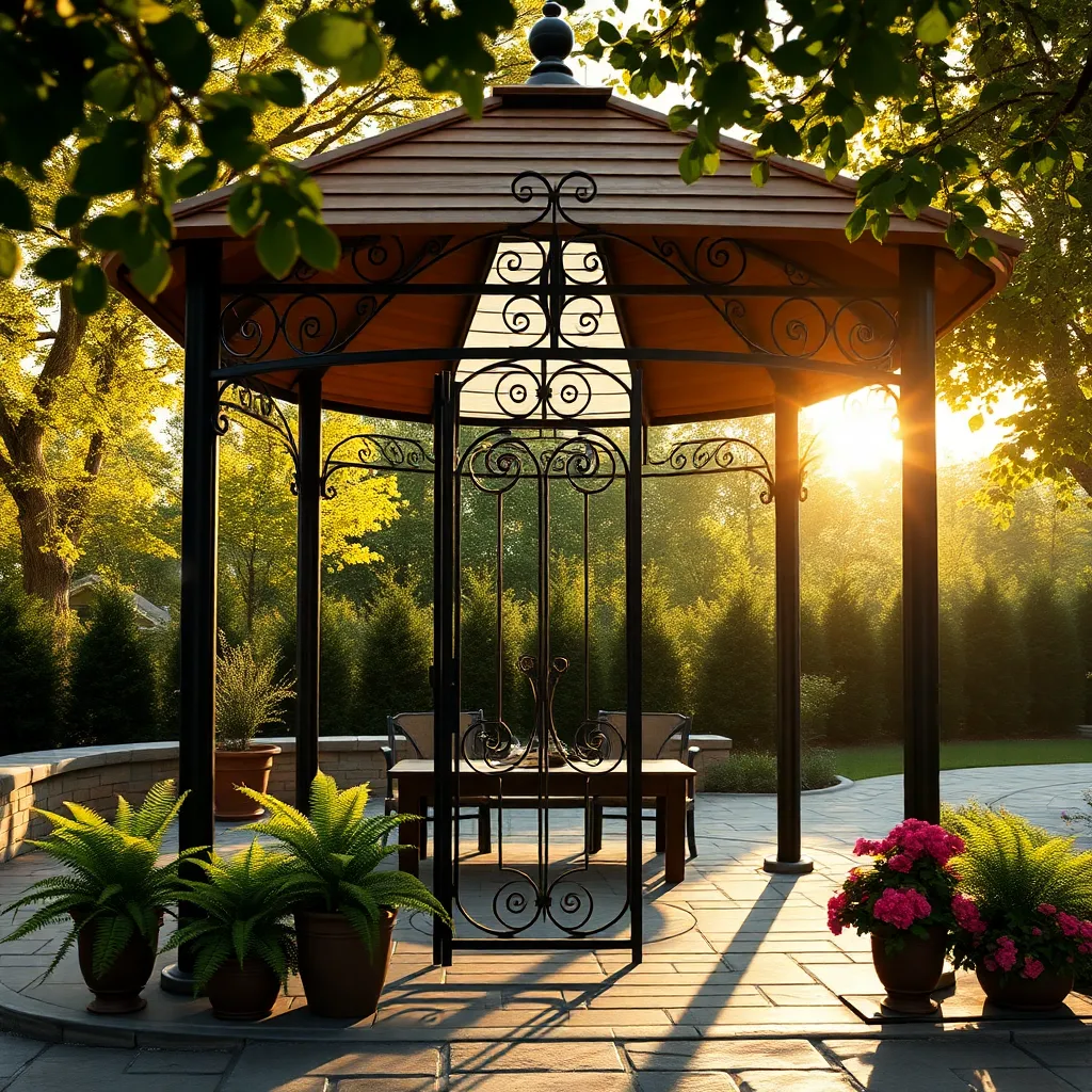Classic Wrought Iron Model (Intricate Metalwork)