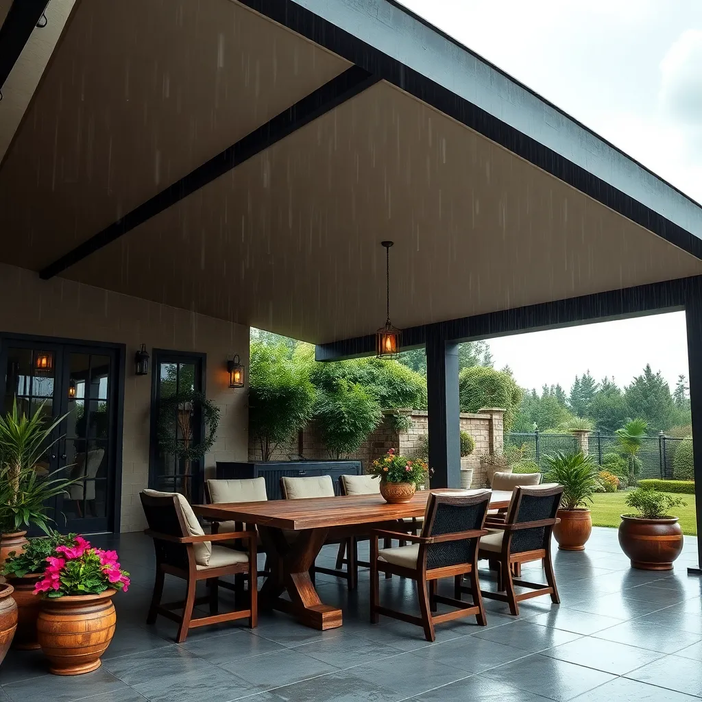 Utilizing Pergolas With Weatherproofing