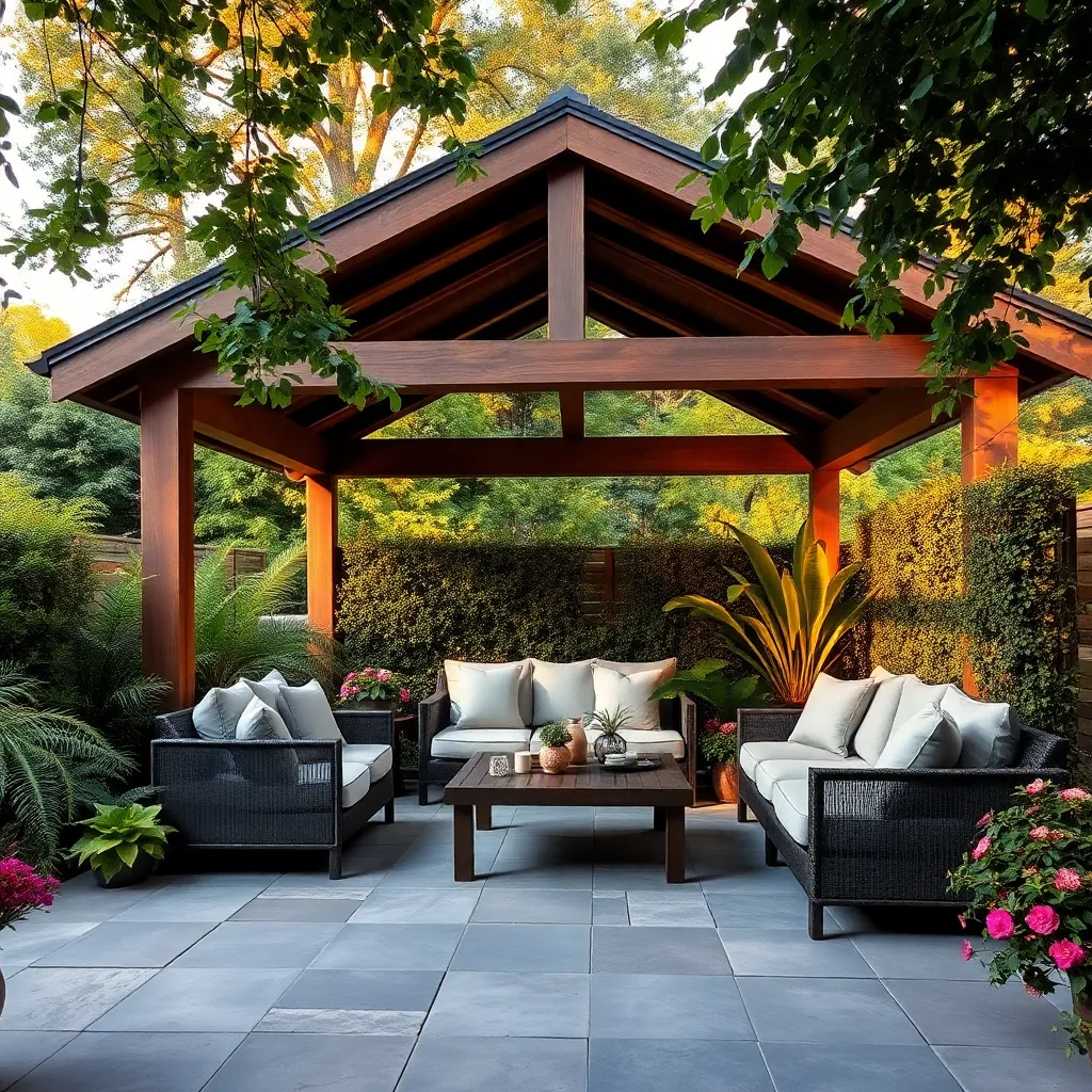 Integrate Natural Plant Privacy Screens