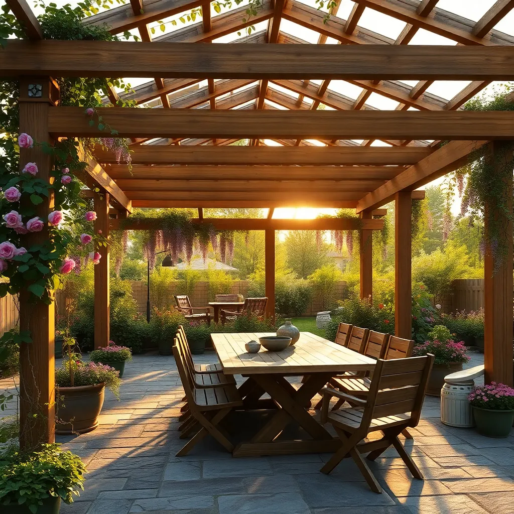 Choose Suitable Pergola Location