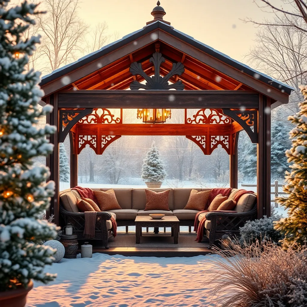 Designing Winter-Ready Gazebo Spaces