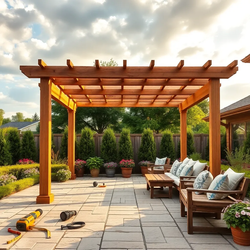 Assemble and Secure Wooden Frame
