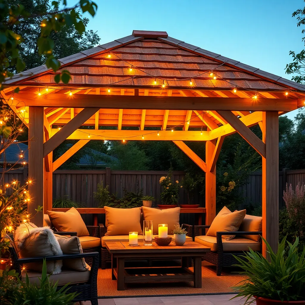 Enhance Ambiance with String Lights