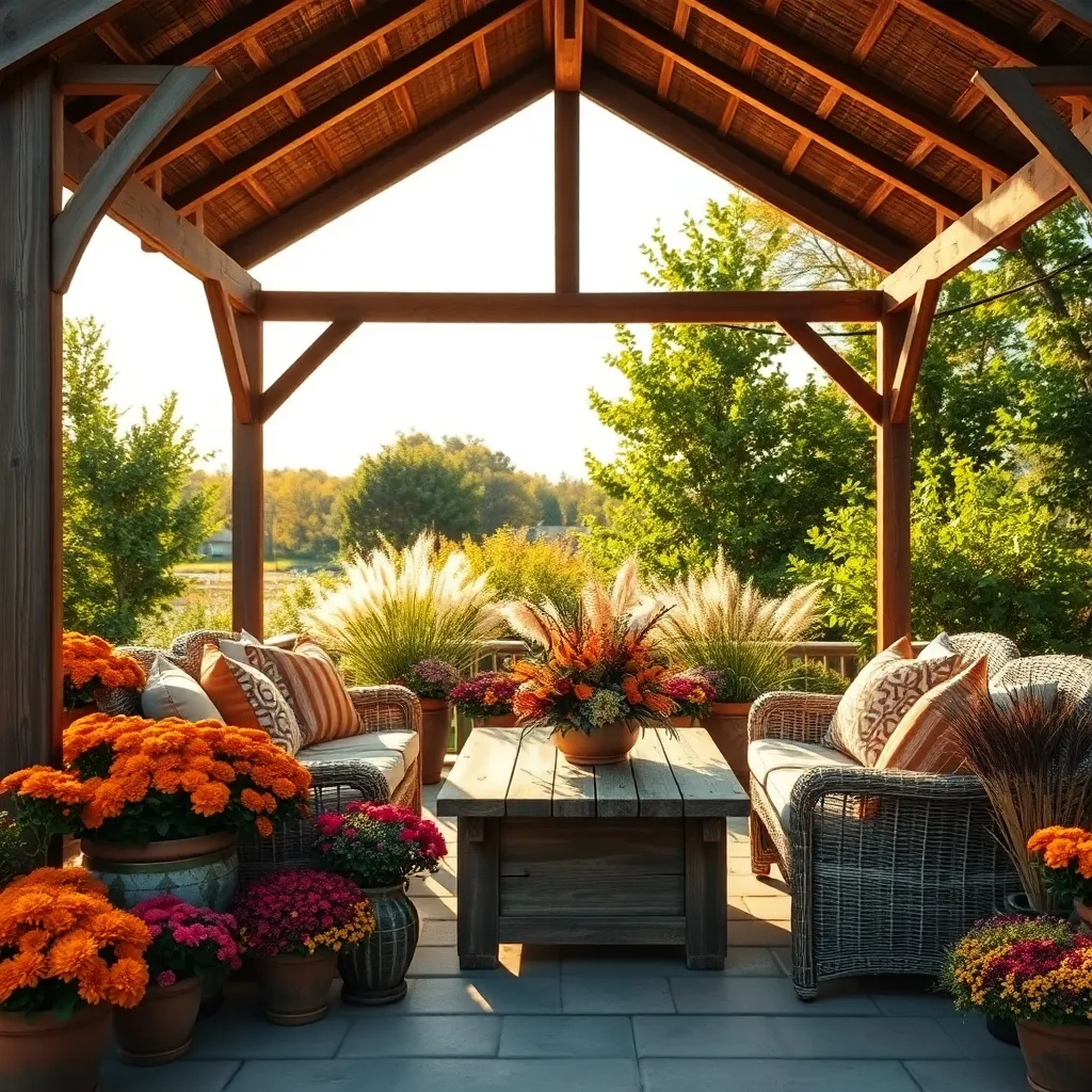 Add Seasonal Plant Arrangements