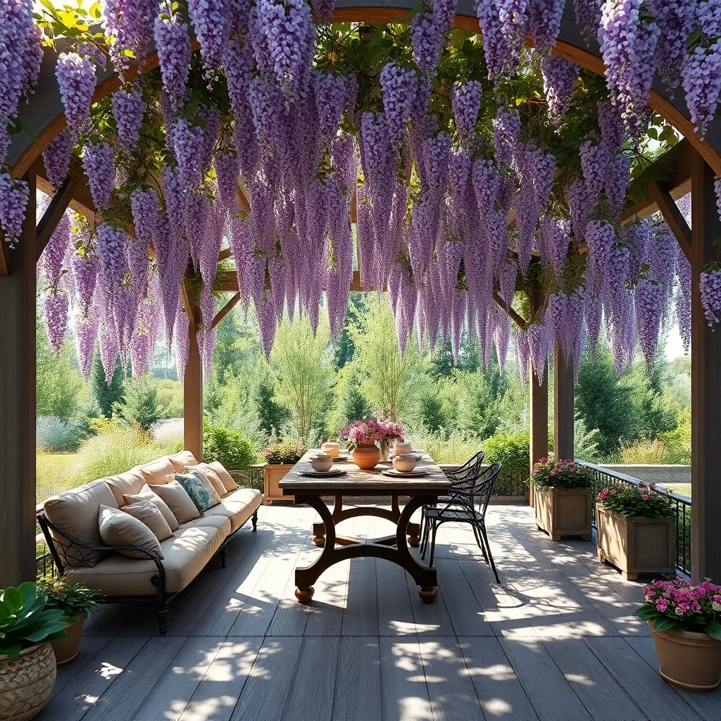 Garden Retreat (Wisteria-Covered)