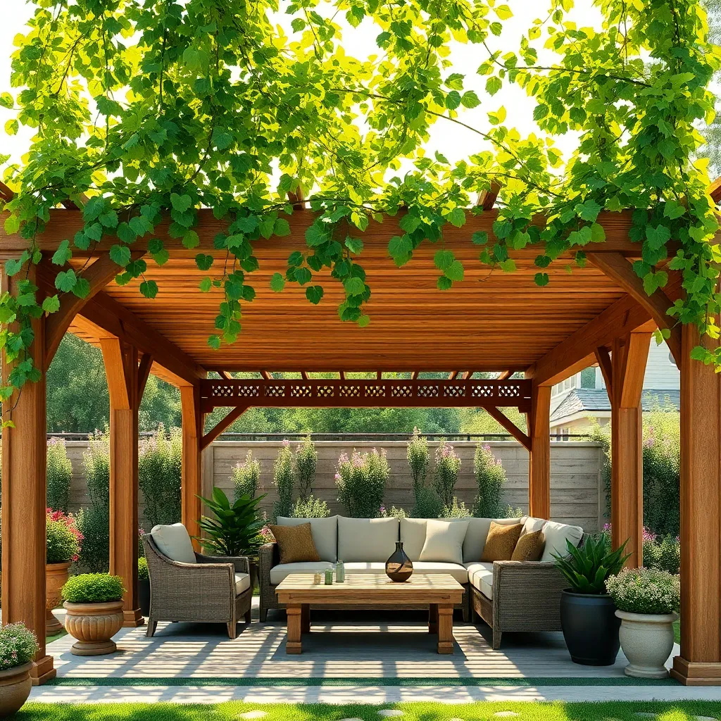 Using Vines for Natural Coverage
