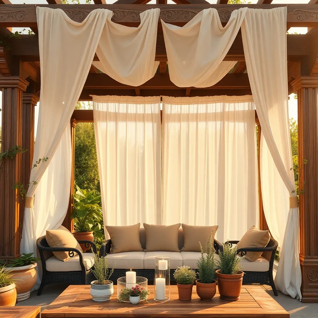 Add Drapes for Versatile Privacy