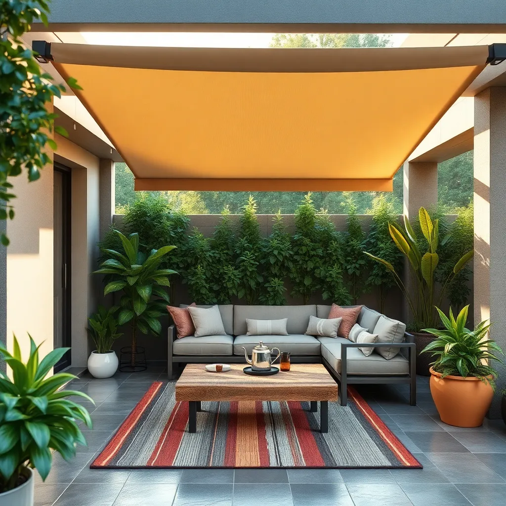 Designing With Retractable Awnings
