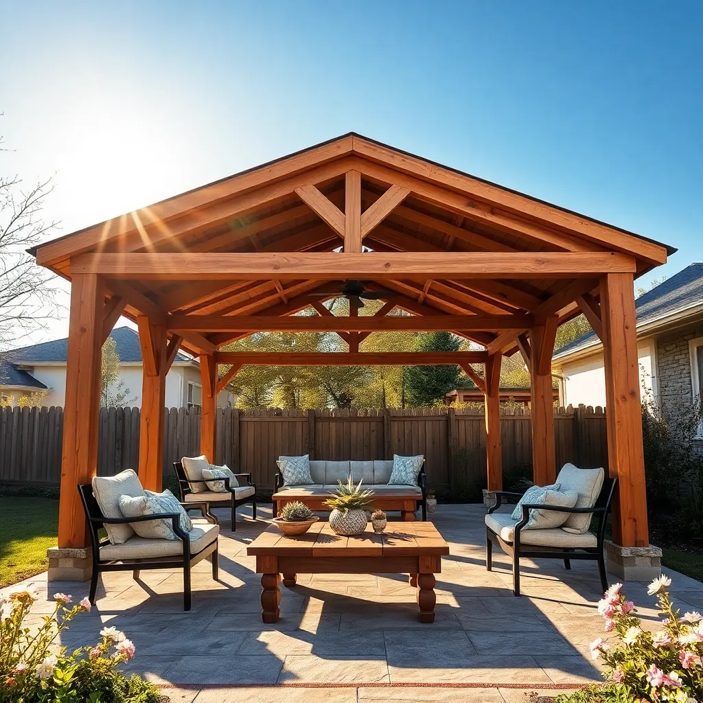 Construct Sturdy Pavilion Framework