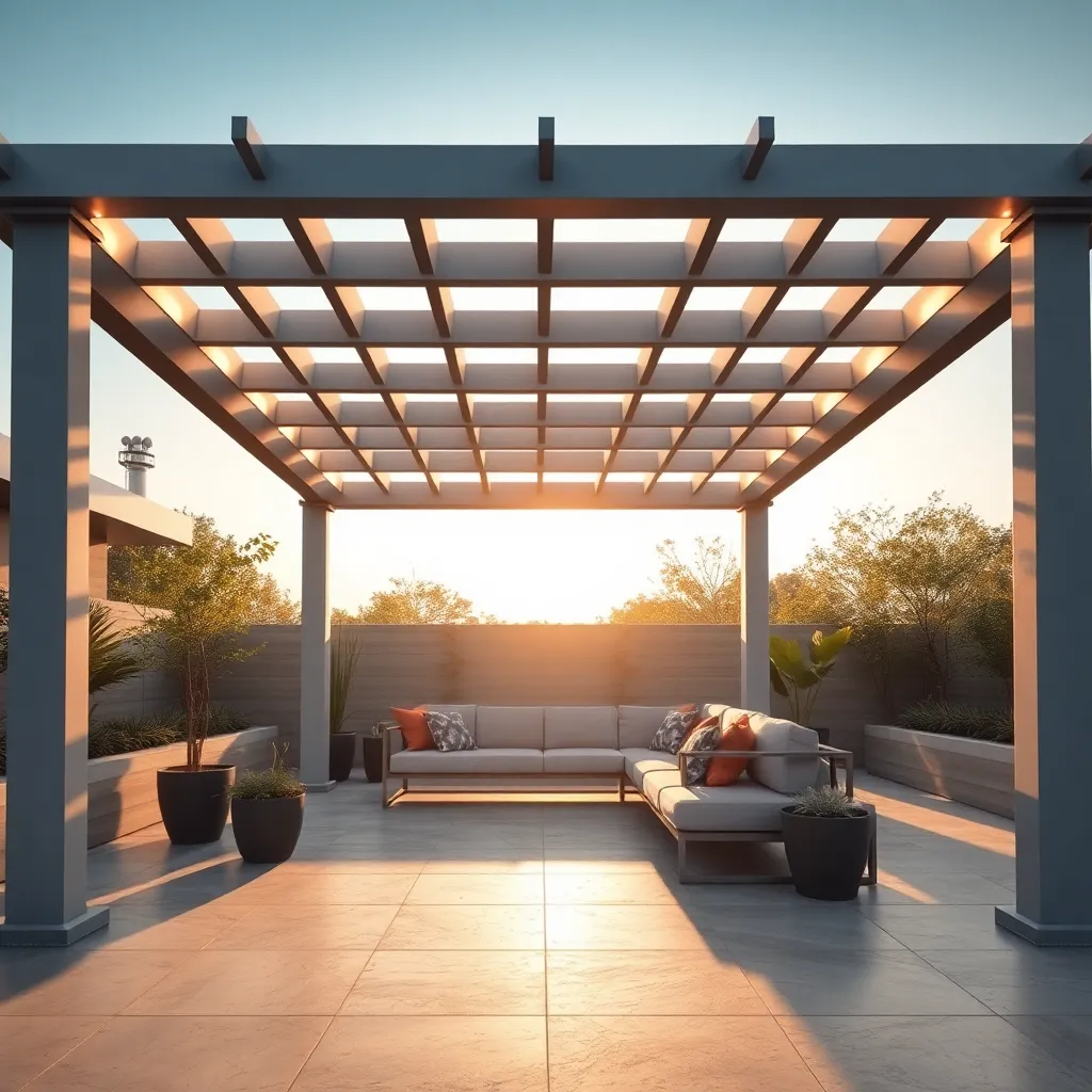 Modern Minimalist (Aluminum Structure)