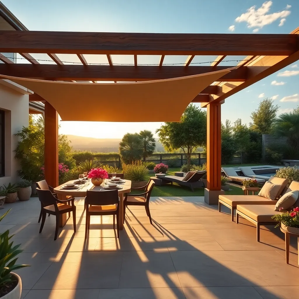 Incorporate Adjustable Canopy Shades