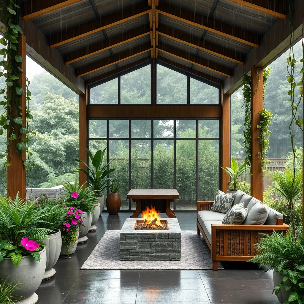 Incorporating Greenery and Planters
