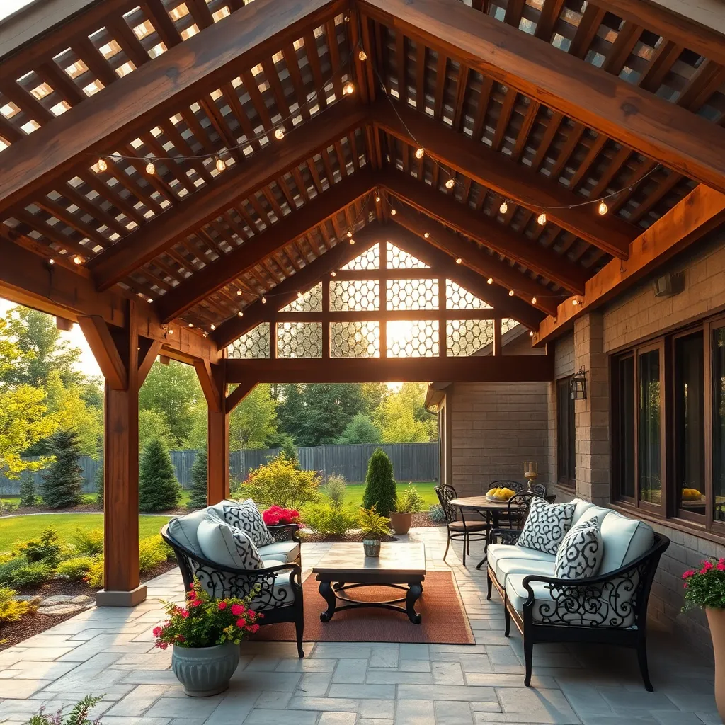 Install Roof and Decorative Elements
