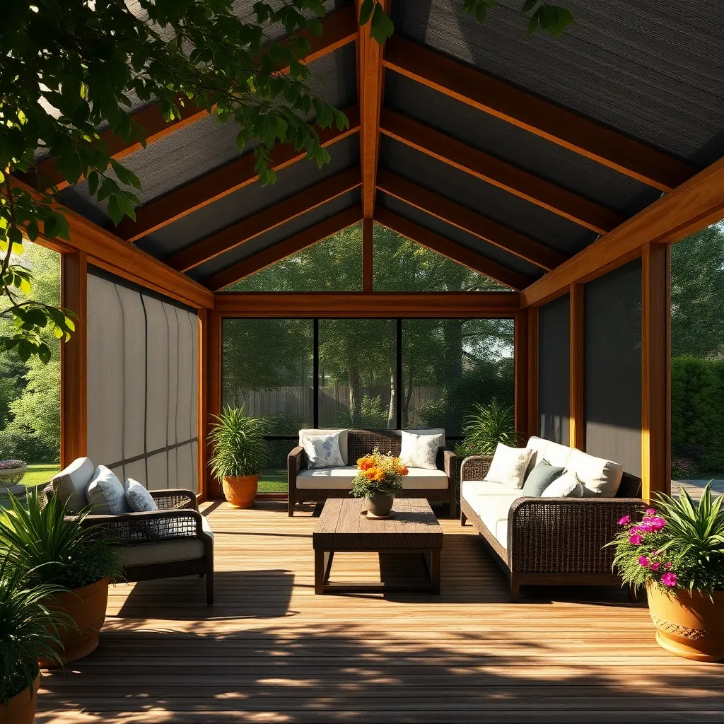 Functional Outdoor Screen Rooms