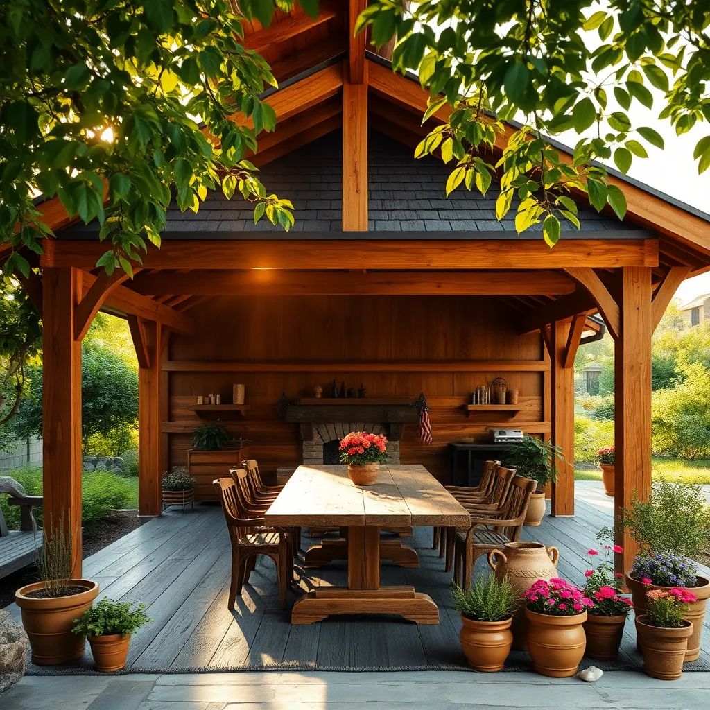 Incorporate Natural Wood Elements