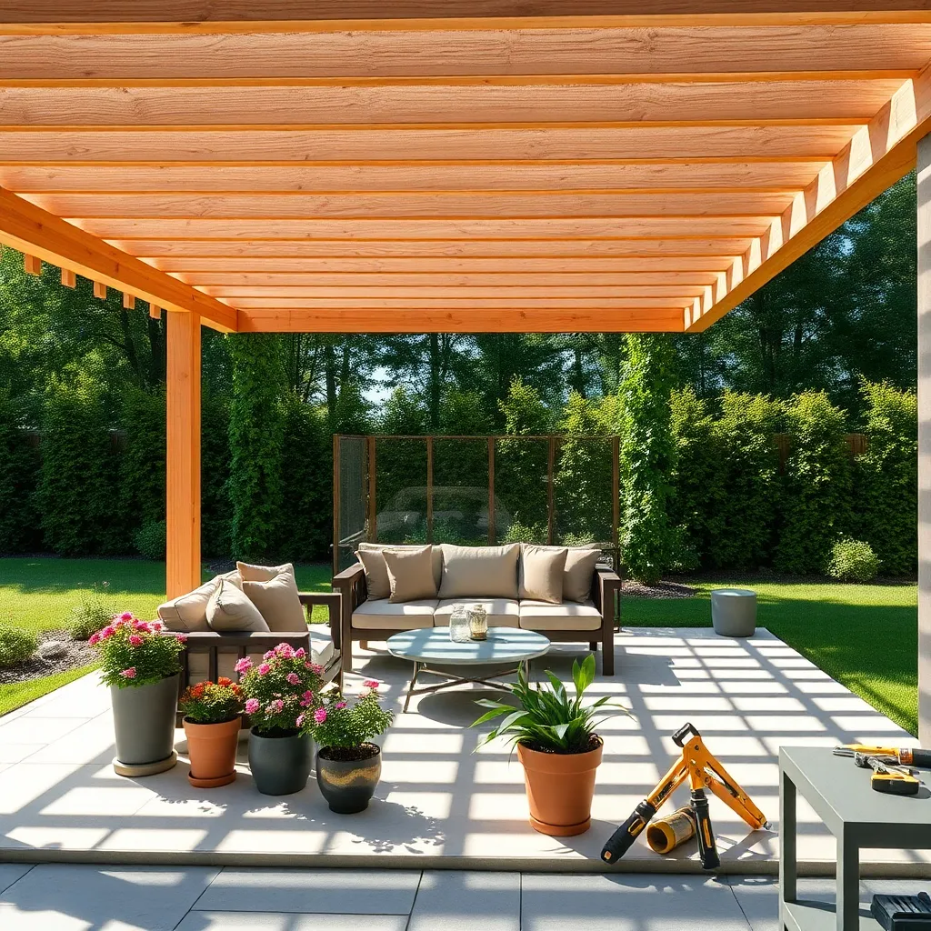 Essential Tools for Pergola Assembly