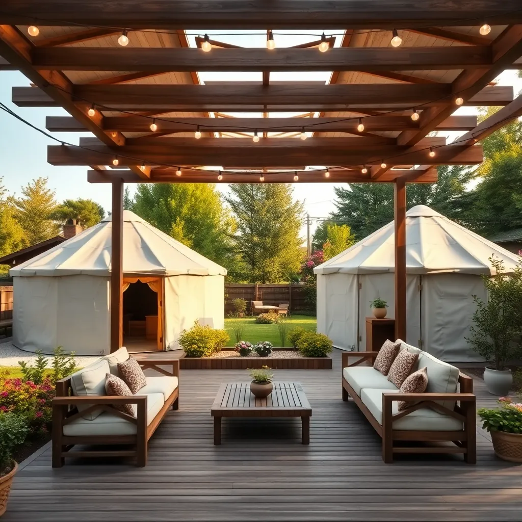 Cozy Backyard Yurts Overview