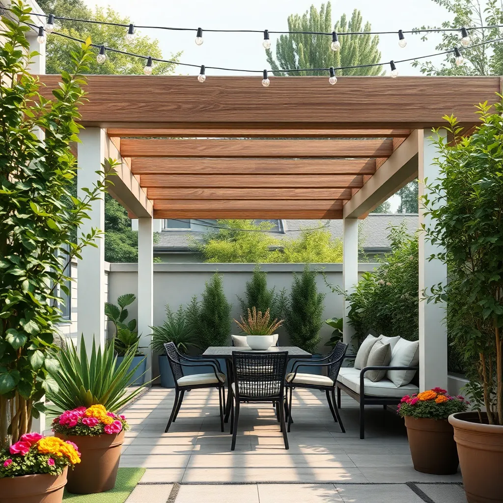 Maximizing Compact Patio Spaces
